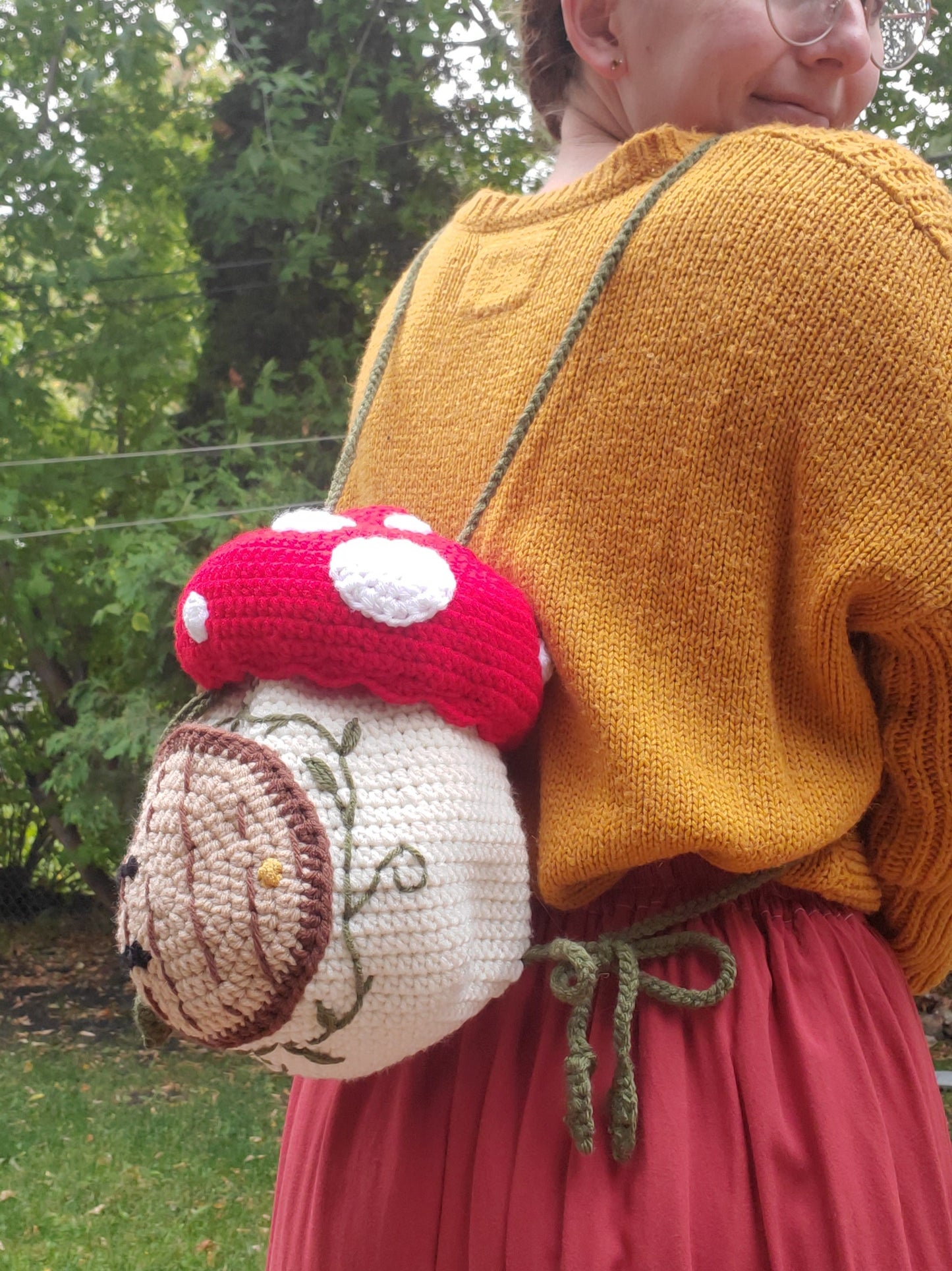 Mushroom Backpack Pattern