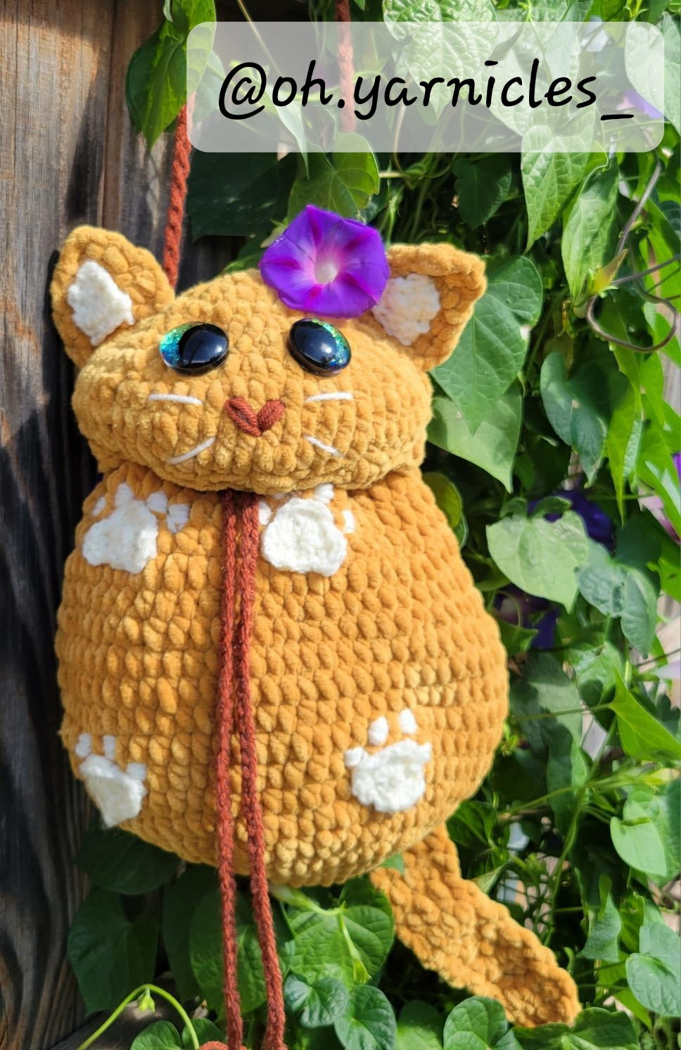 Black Cat Crossbody Bag Pattern