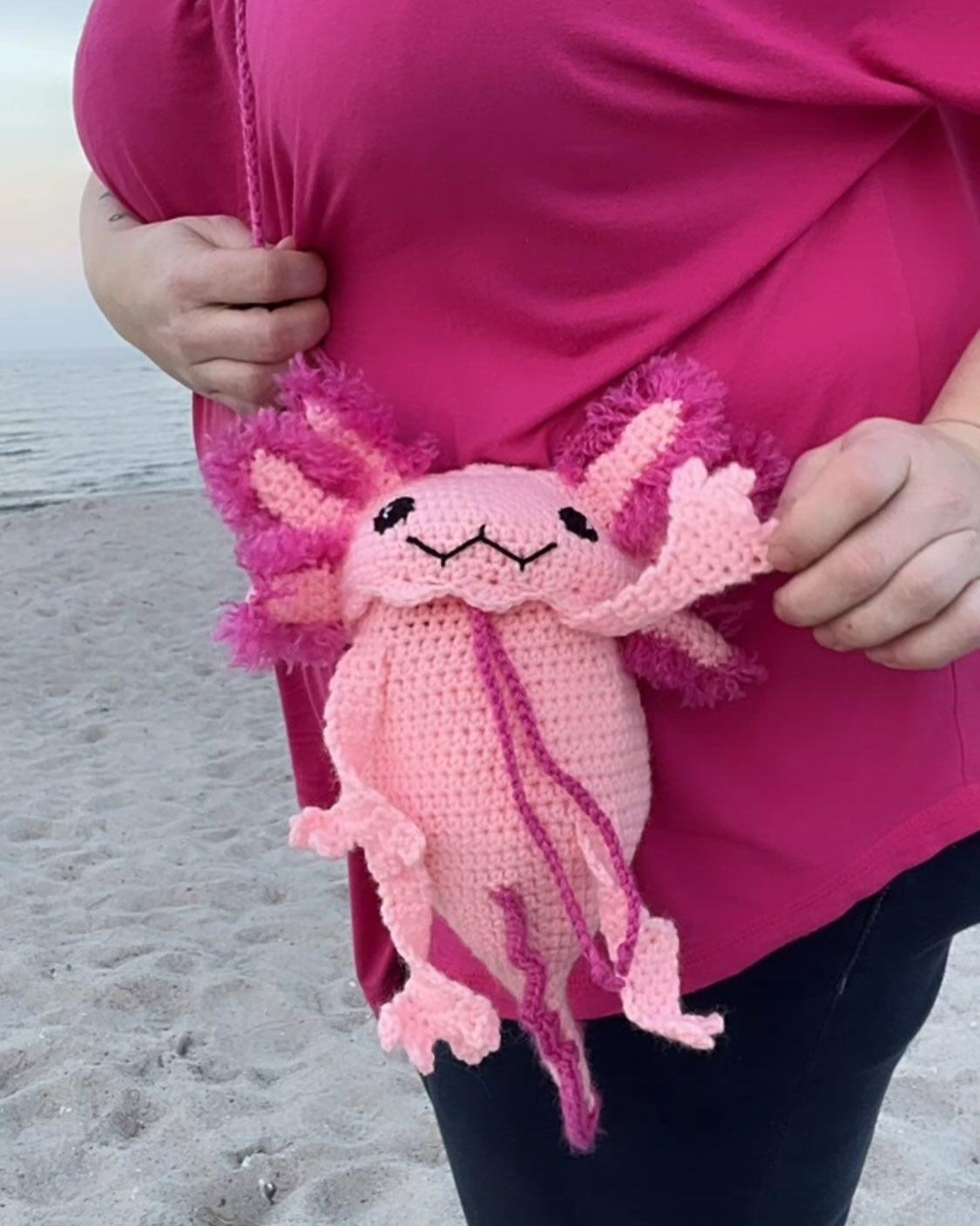 Axolotl Crossbody Bag Pattern