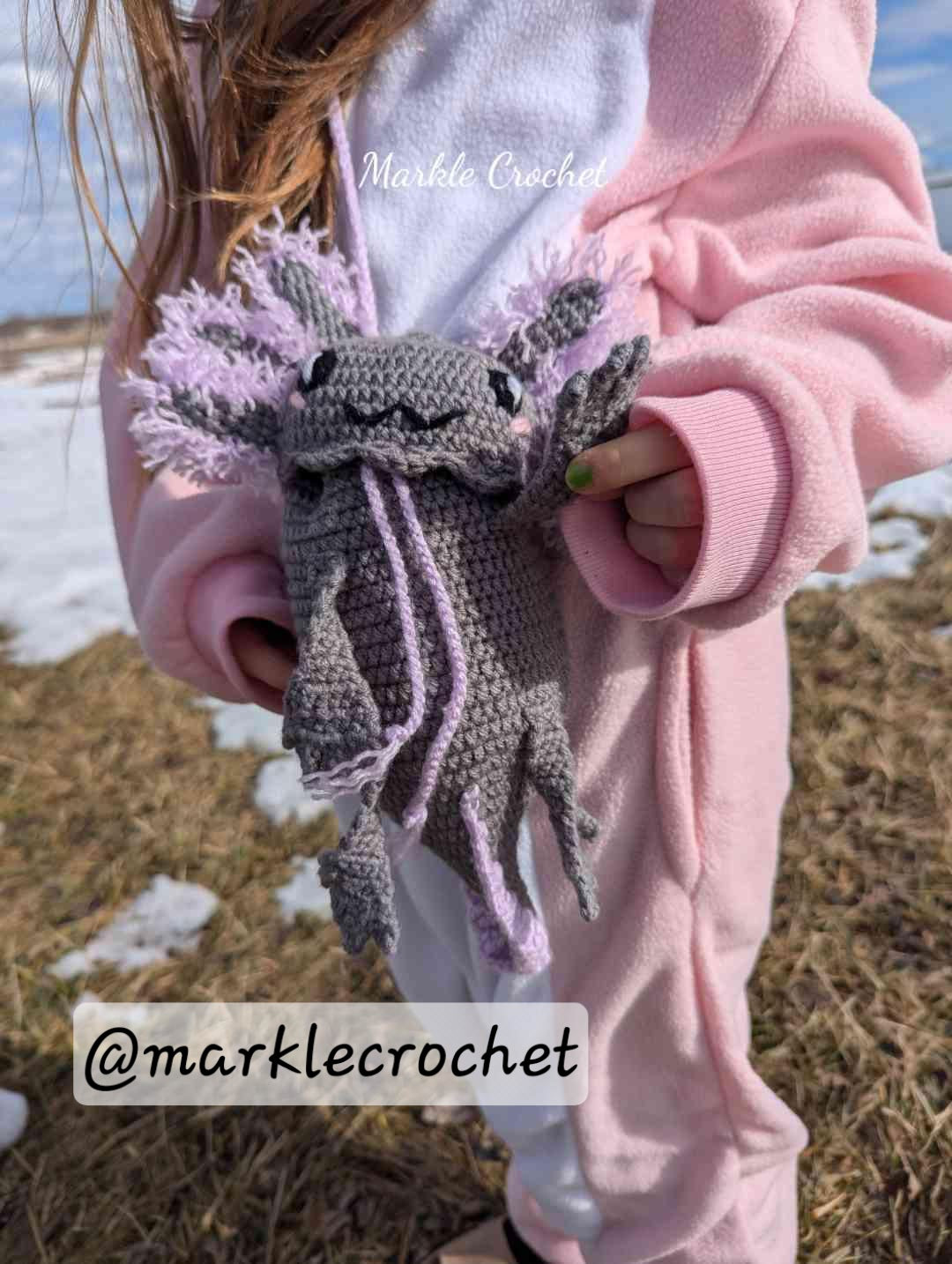 Axolotl Crossbody Bag Pattern