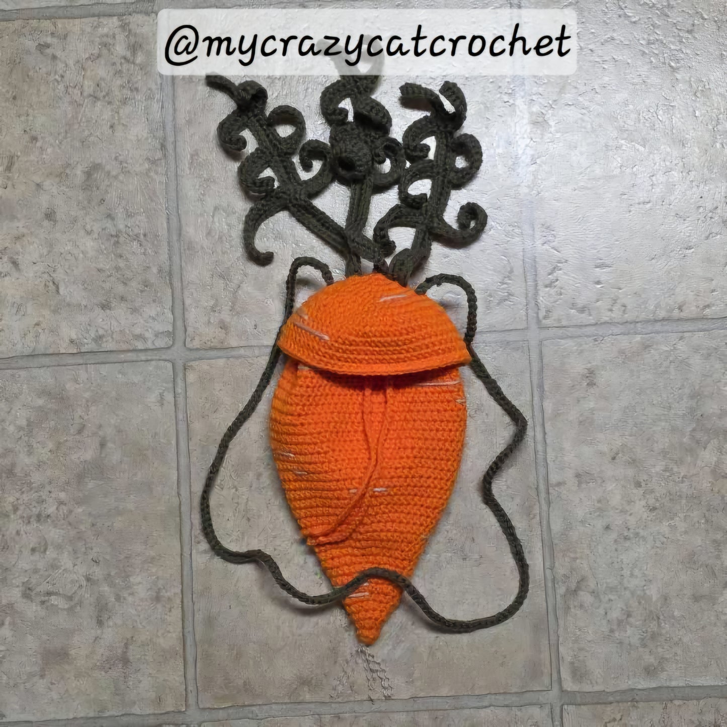 Carrot Crossbody Bag Pattern