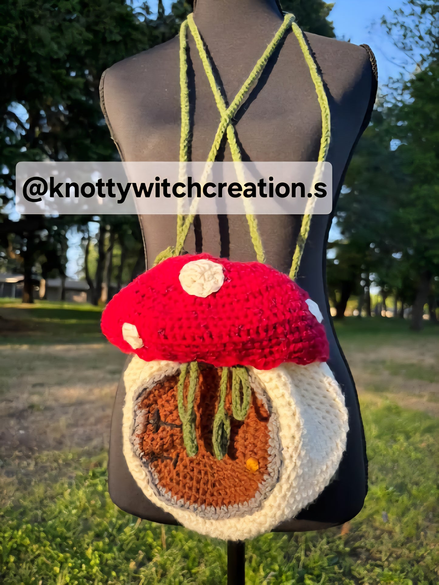 Mushroom Backpack Pattern