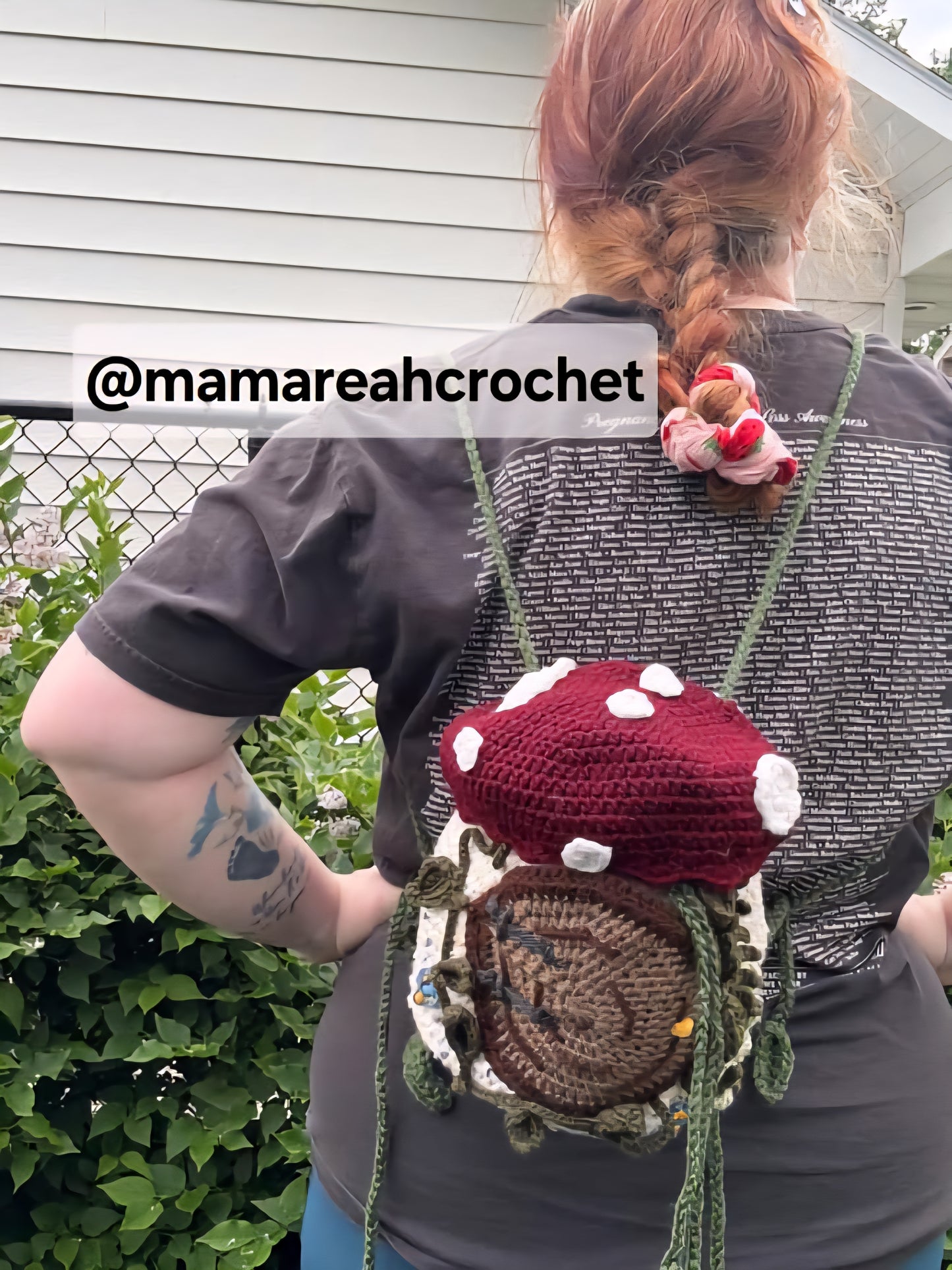 Mushroom Backpack Pattern