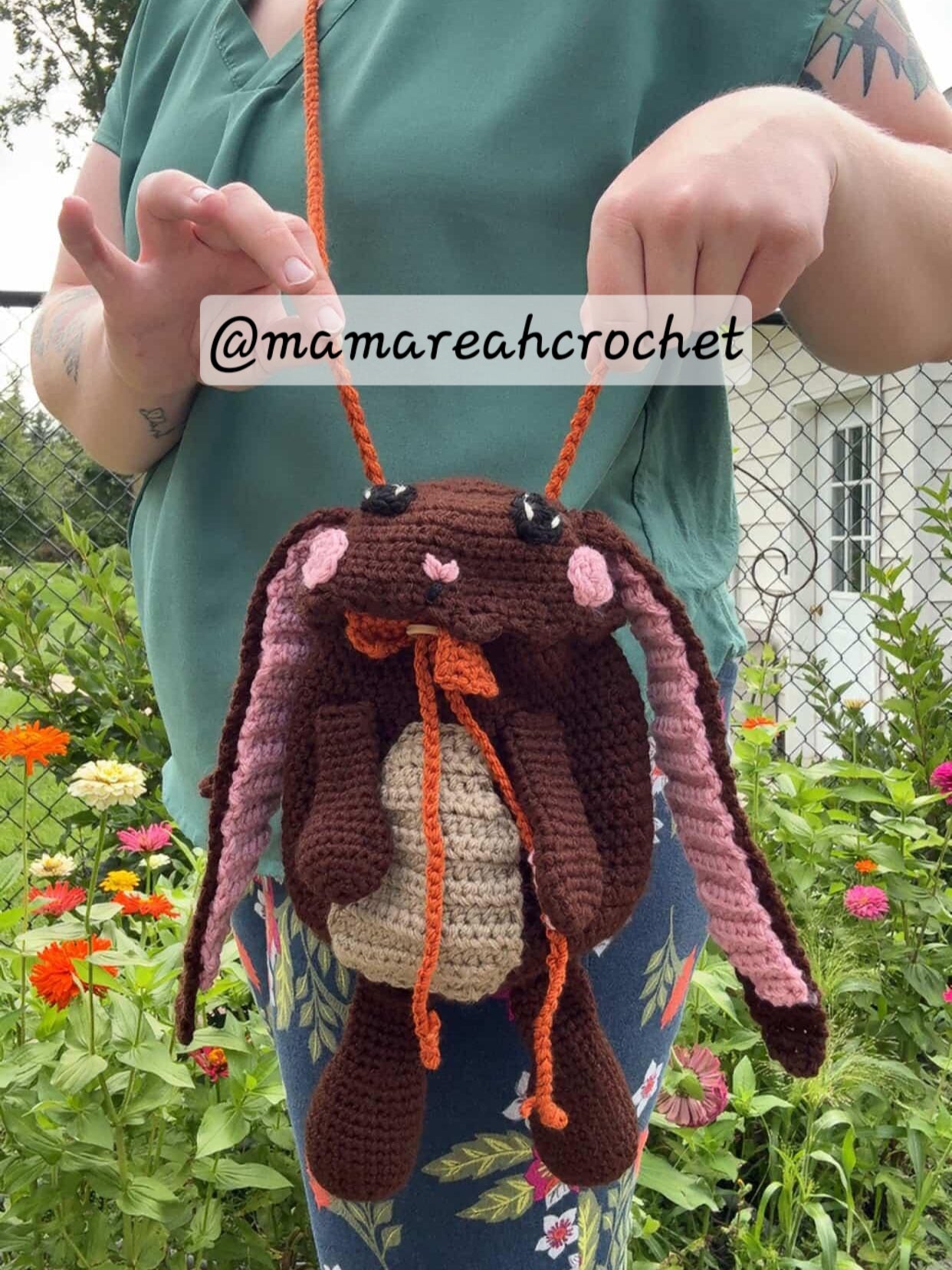 Bunny Crossbody Bag Pattern