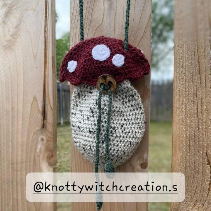 Mushroom Crossbody Bag Pattern