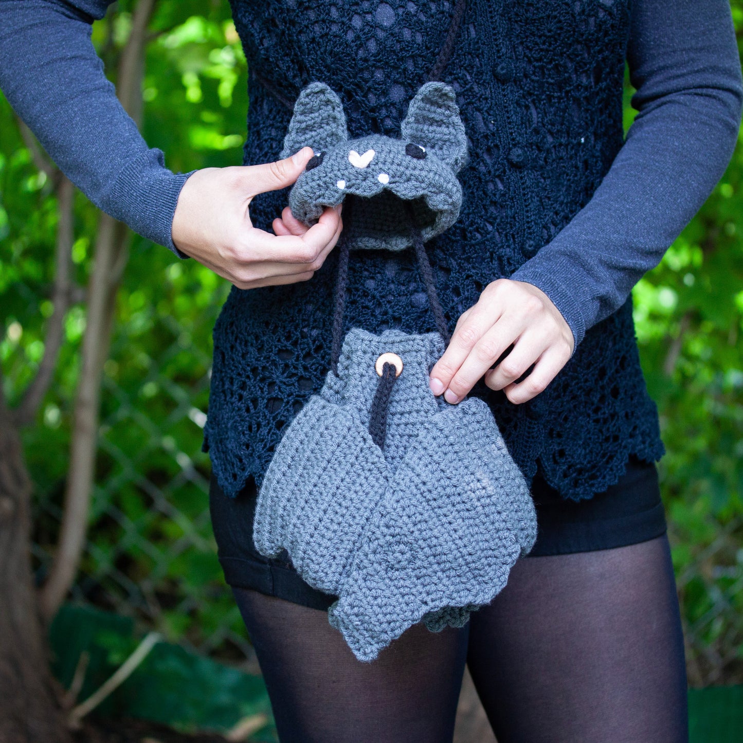 Bat Crossbody Bag Pattern