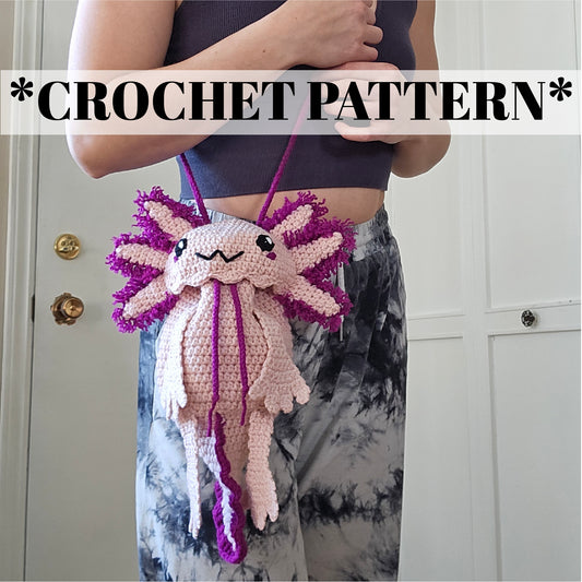 Axolotl Crossbody Bag Pattern
