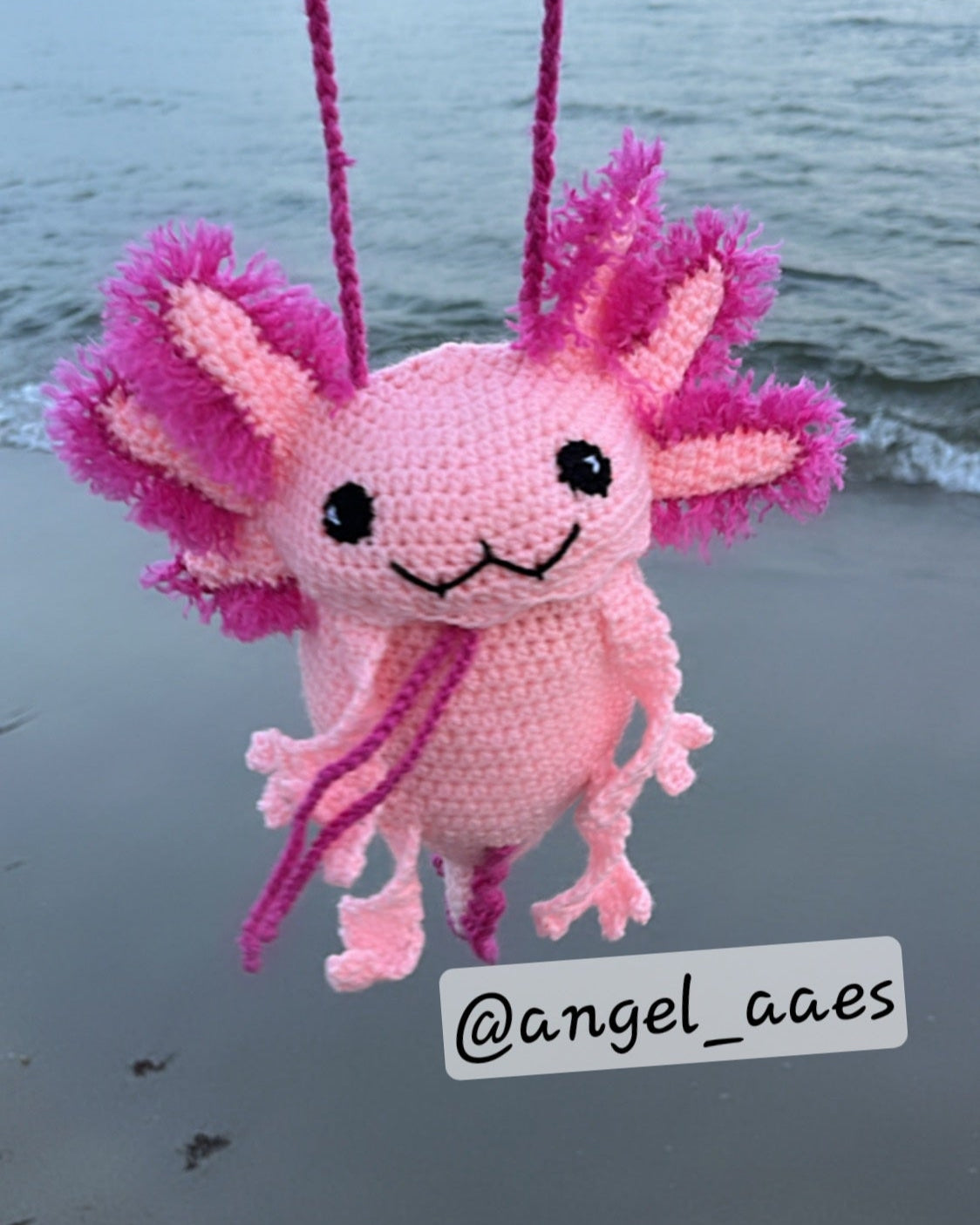 Axolotl Crossbody Bag Pattern