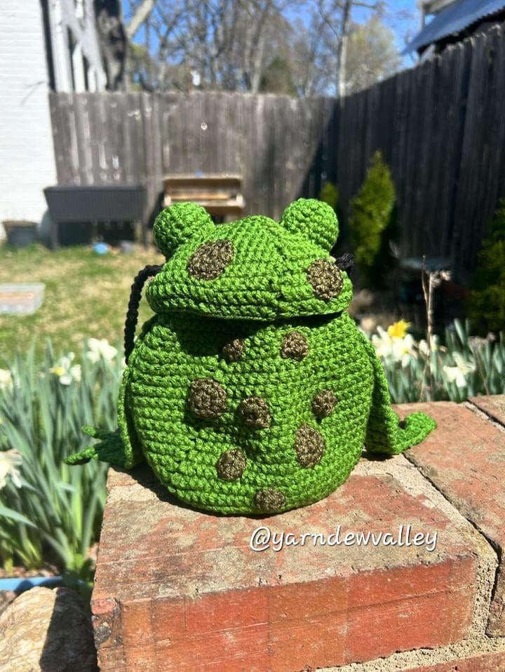 Frog Crossbody Bag Pattern