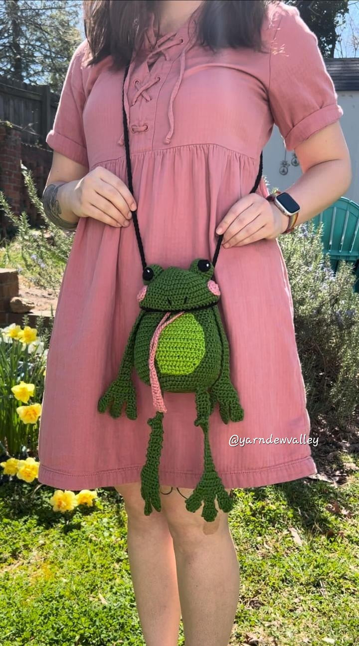 Frog Crossbody Bag Pattern