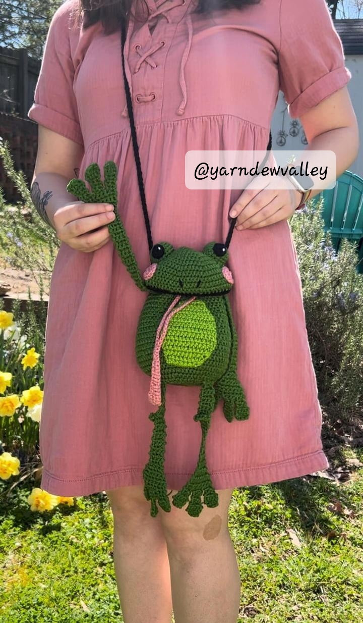 Frog Crossbody Bag Pattern