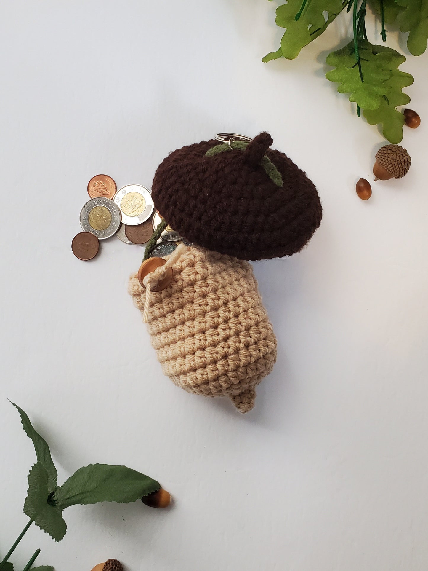 Acorn Change Purse Pattern