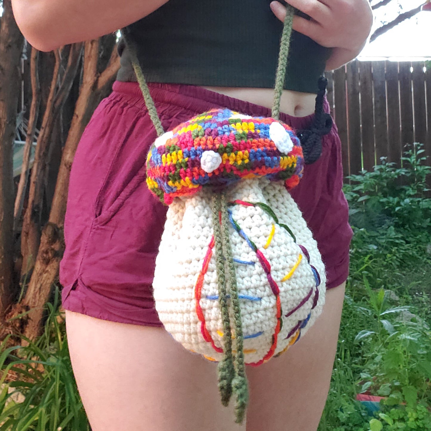 Mushroom Crossbody Bag Pattern