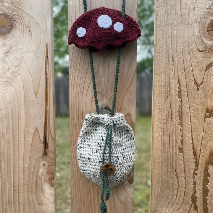 Mushroom Crossbody Bag Pattern