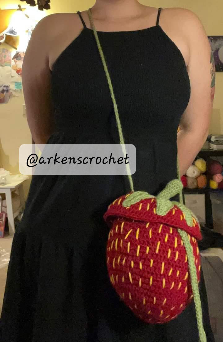 Strawberry Crossbody Bag Pattern