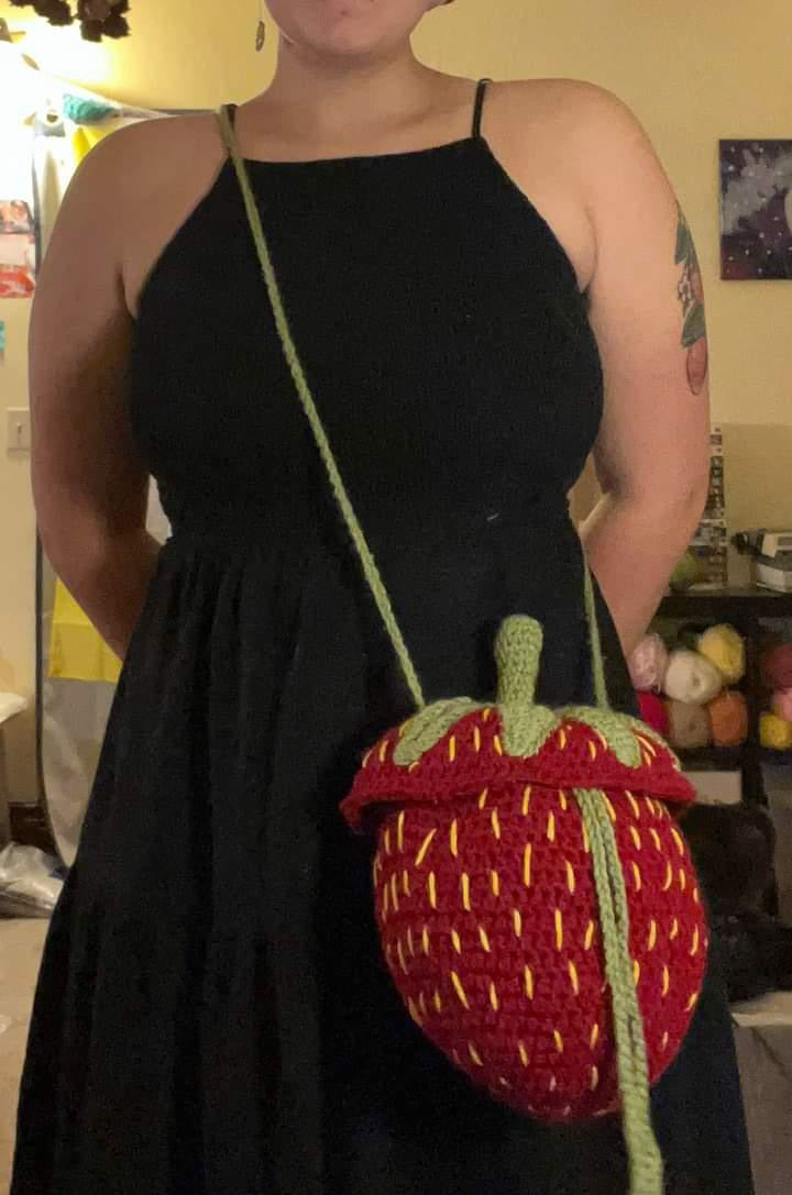 Strawberry Crossbody Bag Pattern